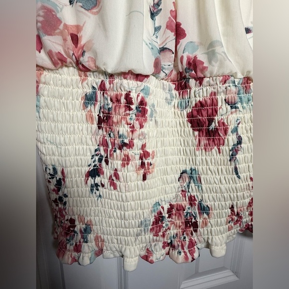 Torrid plus size 2X Romantic sweetheart mesh Floral Long Sleeve Top Coquette - Picture 5 of 9